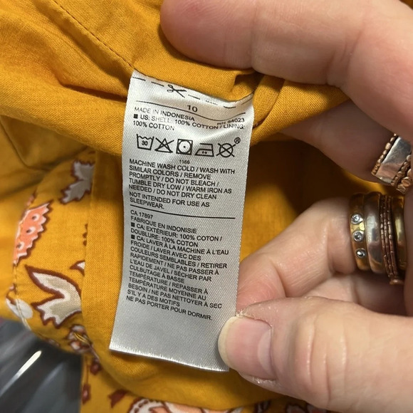 Janie & Jack Floral Bow Jumpsuit Size 10 - Picture 11 of 12